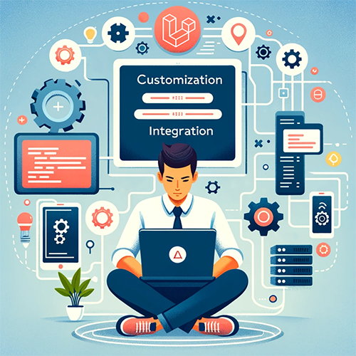 customization and integration services features of Laravel development and maintenance in Perth