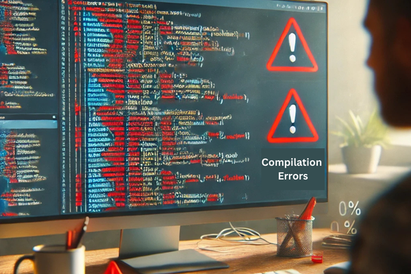 Website Development Compilation Errors