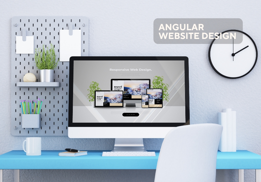 Angular Website Design